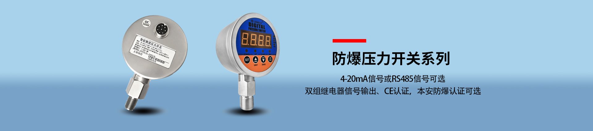 防爆數顯壓力開關