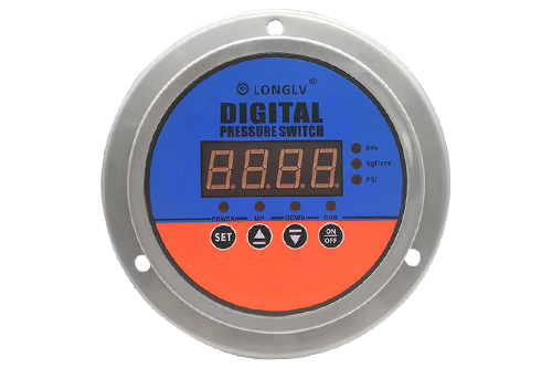 YL-818Z軸向數顯電接點壓力表